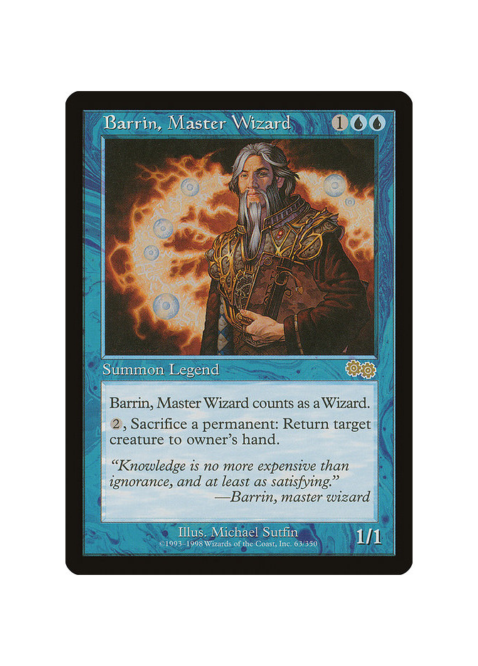 Barrin, Master Wizard
