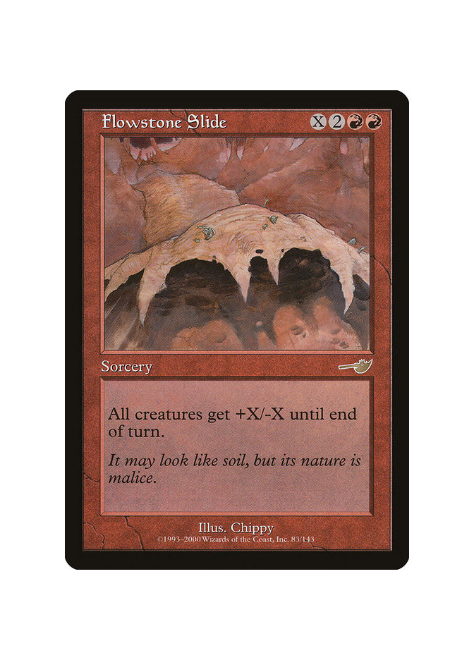 Flowstone Slide - Foil