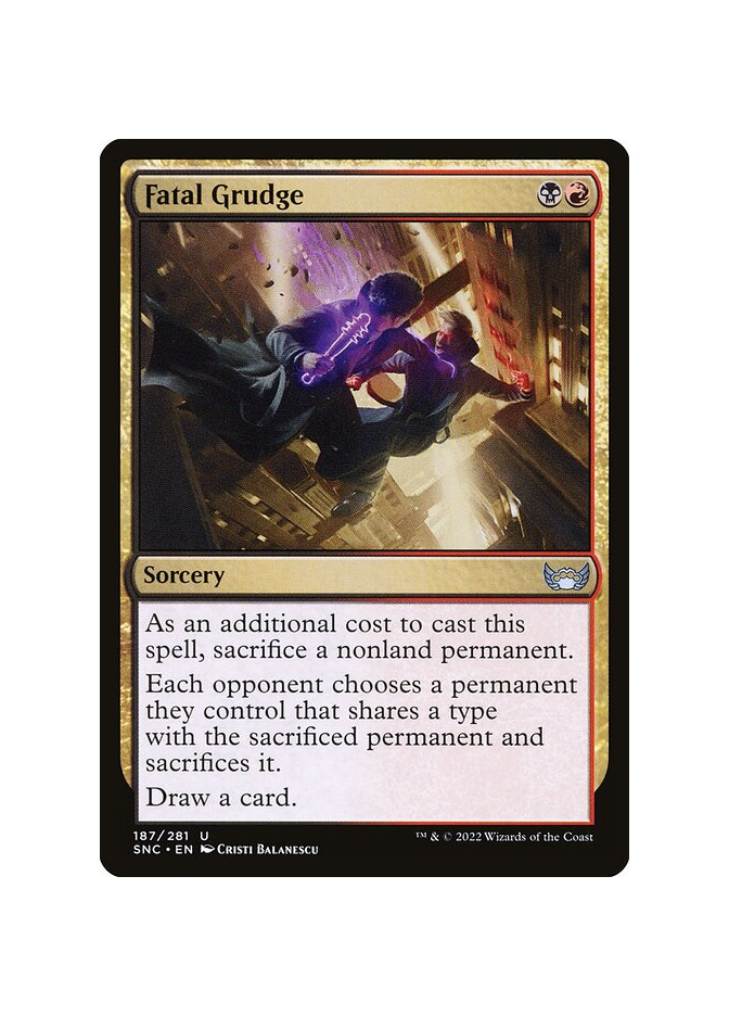Fatal Grudge - Foil