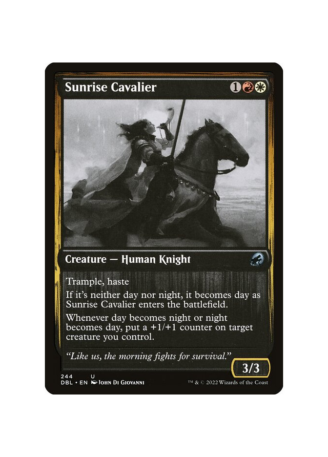 Sunrise Cavalier - Foil
