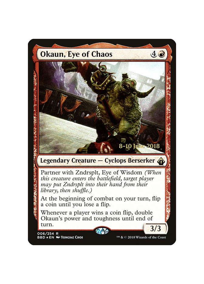 Okaun, Eye of Chaos - Foil