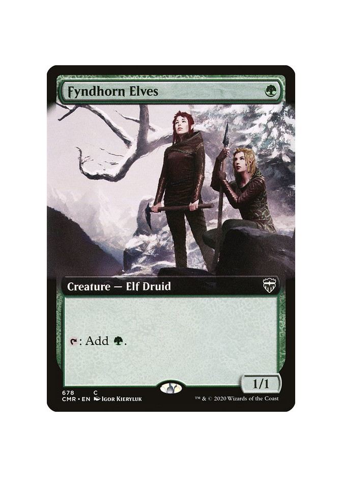 Fyndhorn Elves - Foil