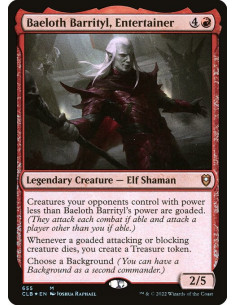 Baeloth Barrityl, Entertainer - Foil