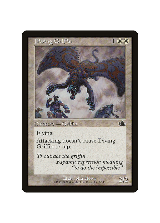Diving Griffin