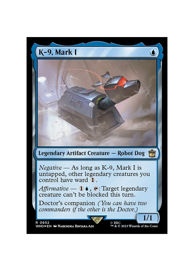 K-9, Mark I - Foil
