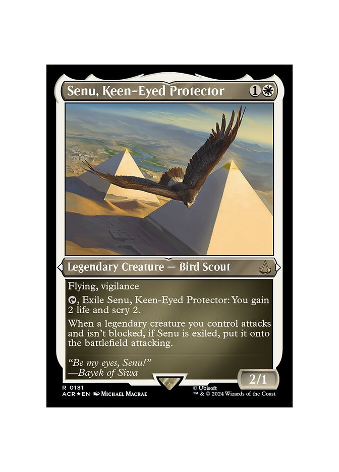 Senu, Keen-Eyed Protector - Foil