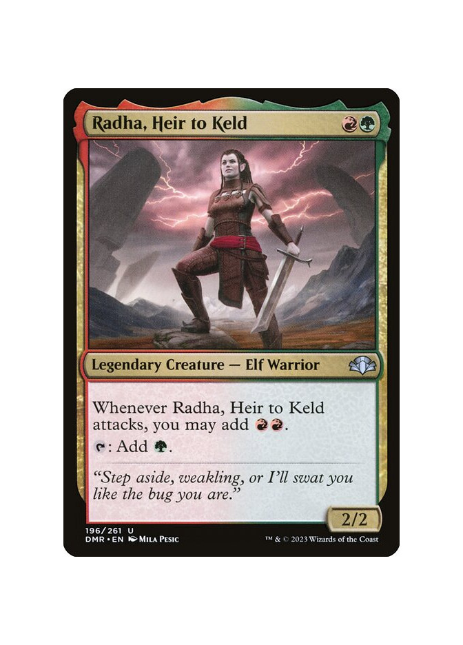 Radha, Heir to Keld