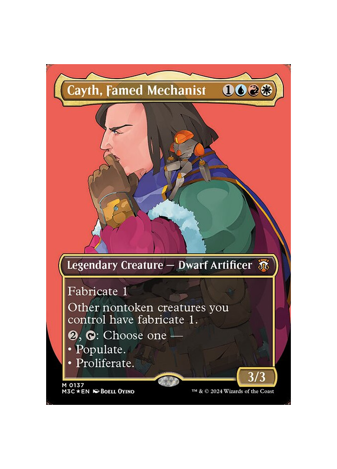 Cayth, Famed Mechanist - Foil