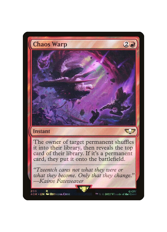 Chaos Warp - Foil