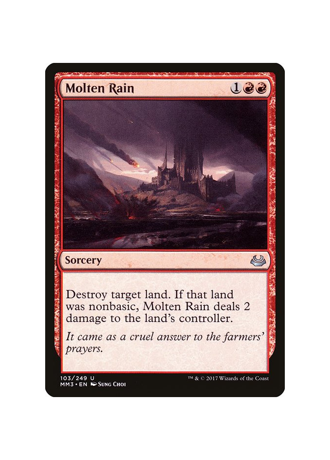 Molten Rain - Foil
