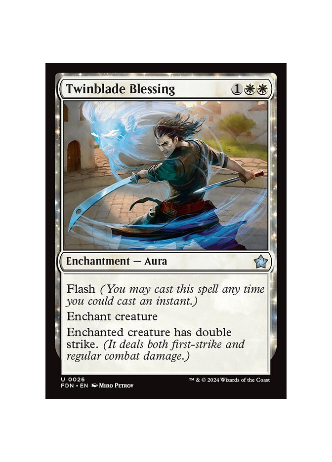 Twinblade Blessing
