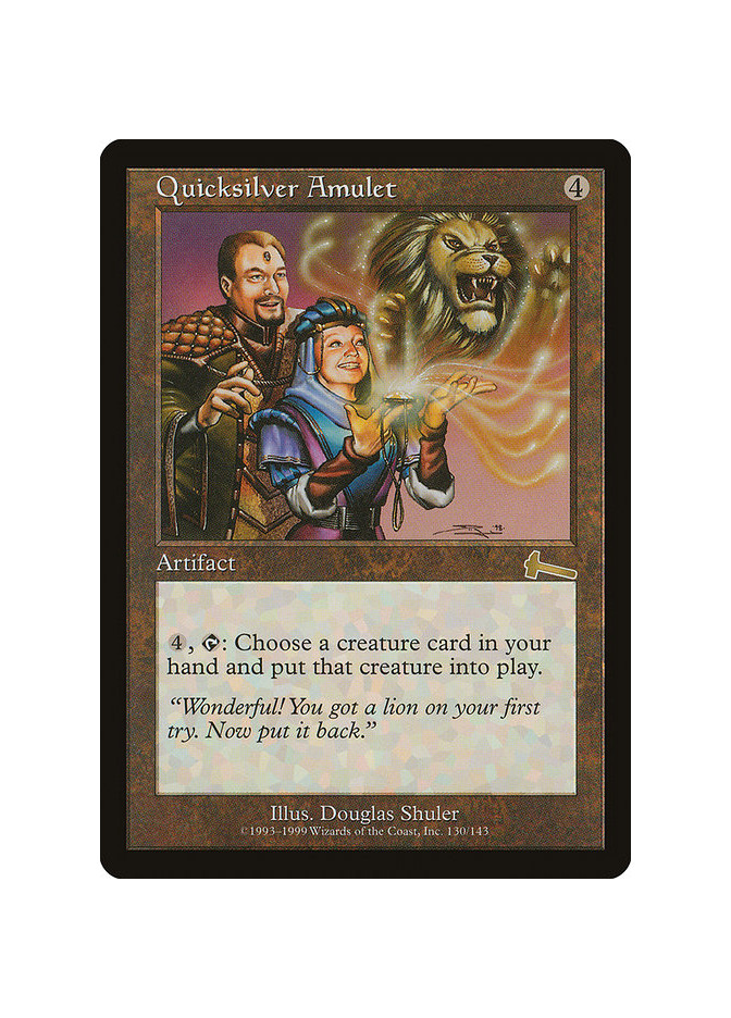 Quicksilver Amulet