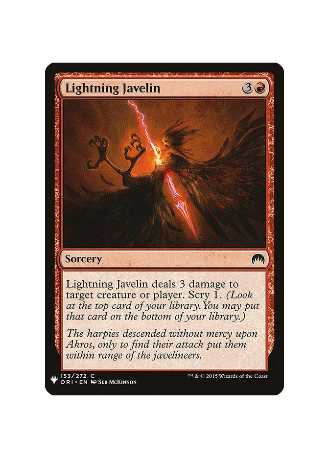 Lightning Javelin
