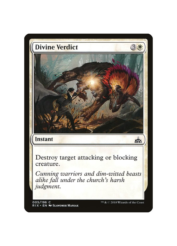 Divine Verdict - Foil