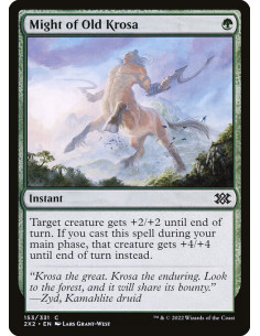 Might of Old Krosa - Foil