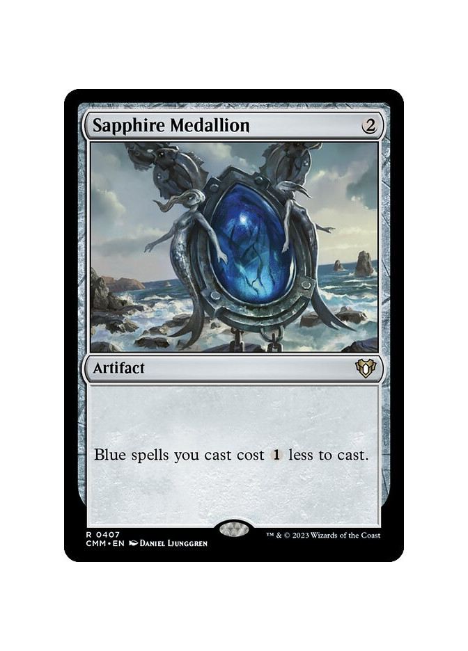 Sapphire Medallion - Foil