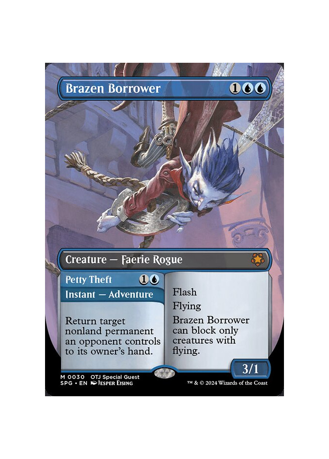 Brazen Borrower // Petty Theft