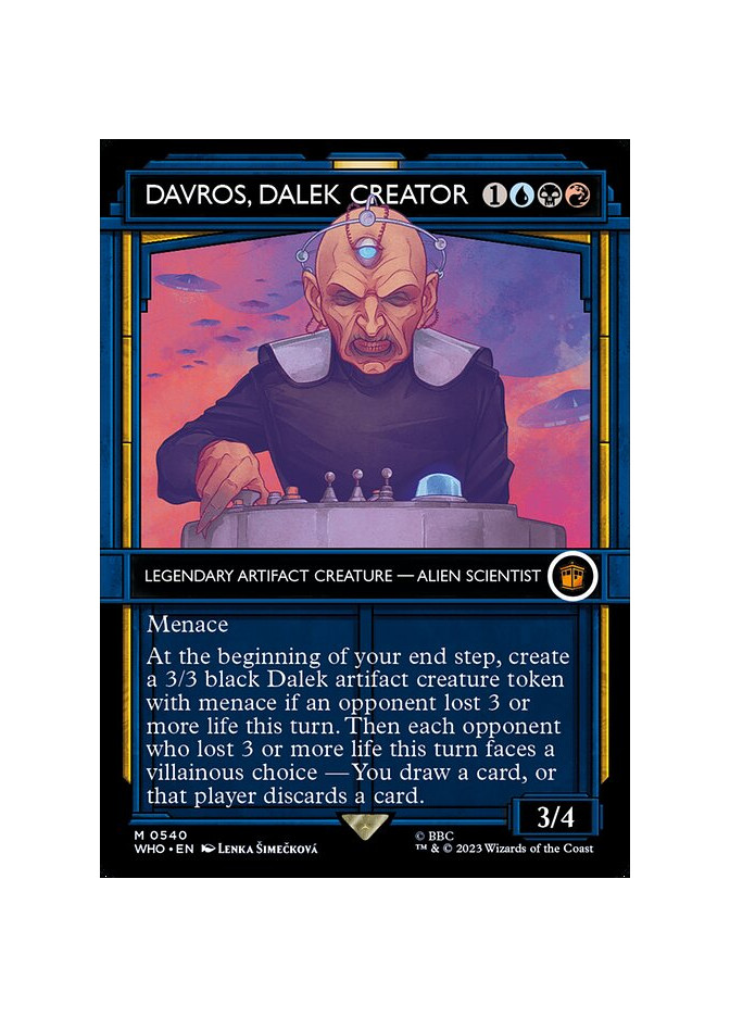 Davros, Dalek Creator