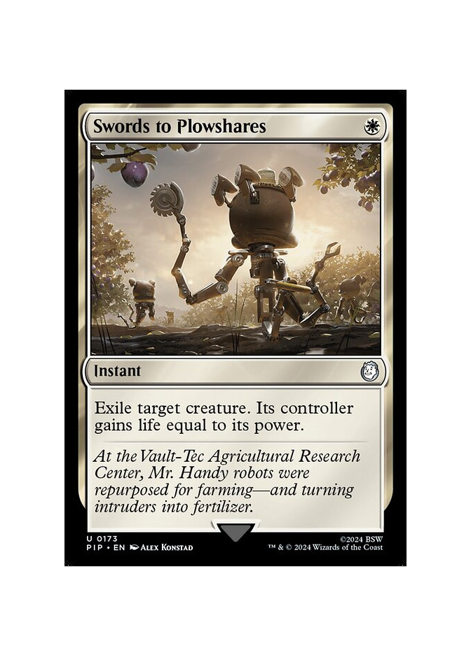 Swords to Plowshares - Foil