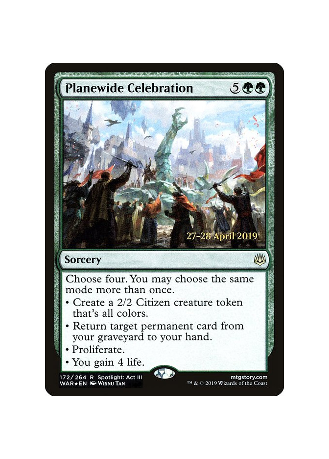 Planewide Celebration - Foil