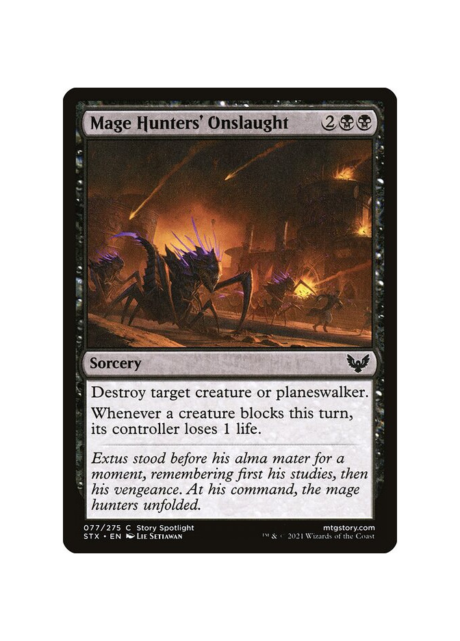 Mage Hunters' Onslaught - Foil
