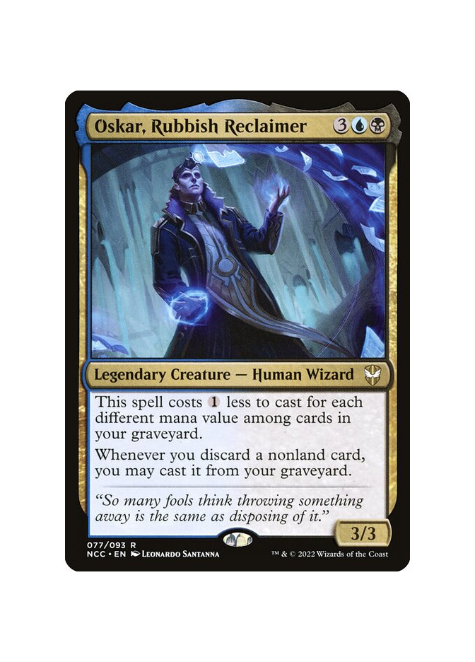 Oskar, Rubbish Reclaimer