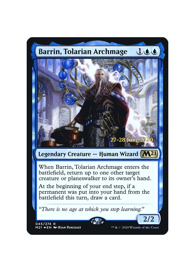 Barrin, Tolarian Archmage - Foil