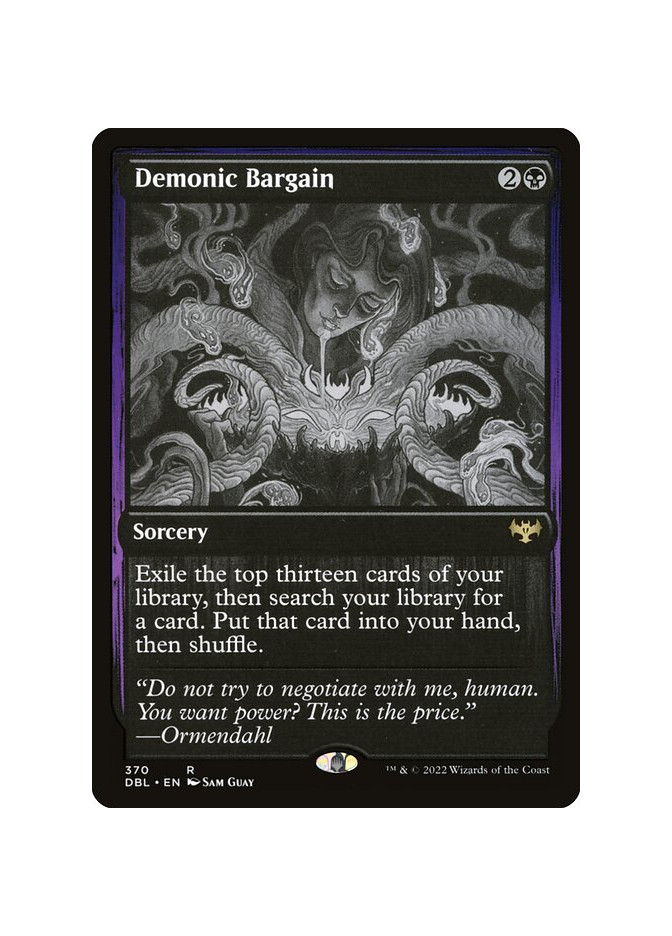 Demonic Bargain - Foil