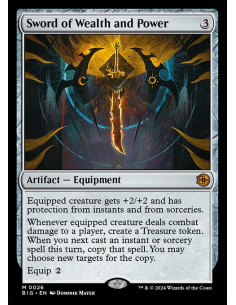 Sword of Wealth and Power - Foil