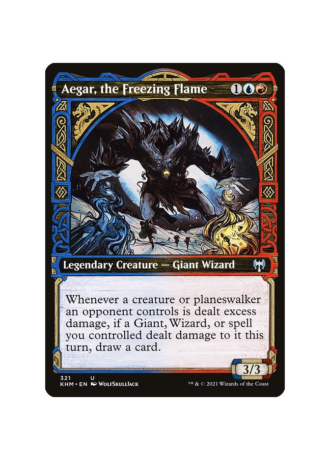 Aegar, the Freezing Flame - Foil