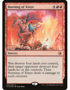 Burning of Xinye - Foil