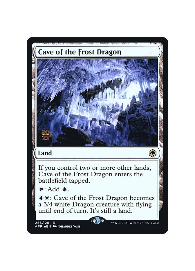 Cave of the Frost Dragon - Foil