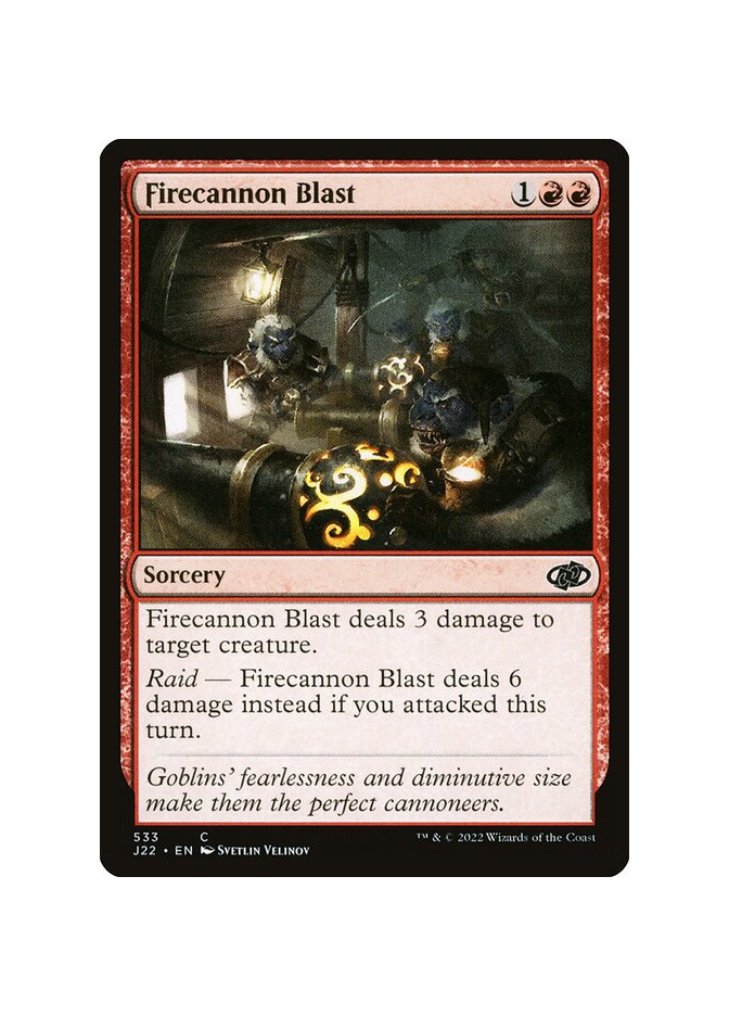 Firecannon Blast