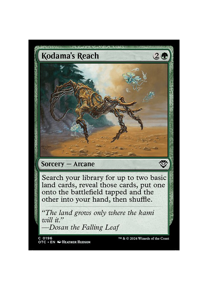 Kodama's Reach