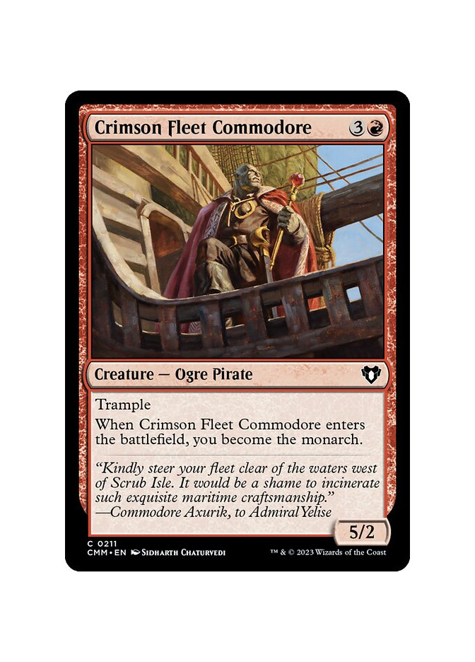 Crimson Fleet Commodore
