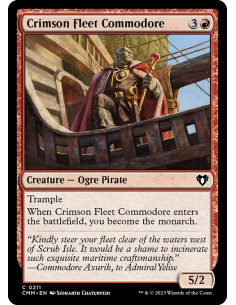 Crimson Fleet Commodore - Foil