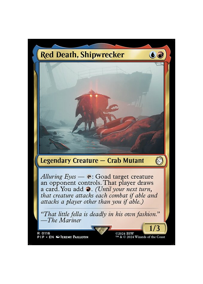Red Death, Shipwrecker - Foil