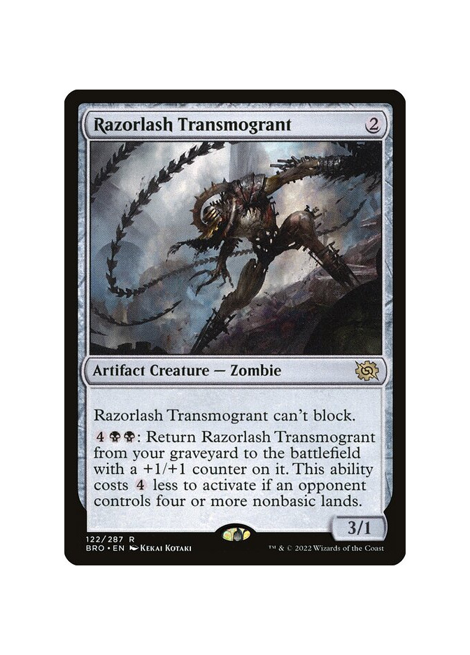 Razorlash Transmogrant - Foil