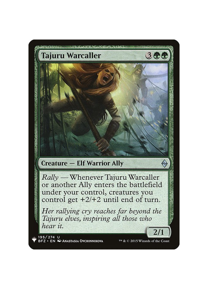 Tajuru Warcaller