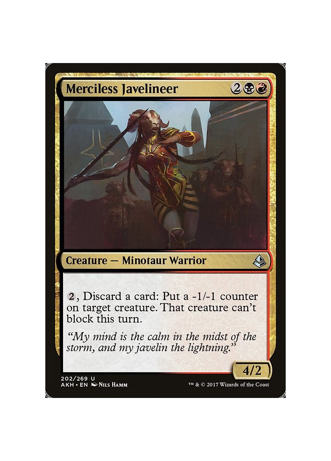Merciless Javelineer - Foil