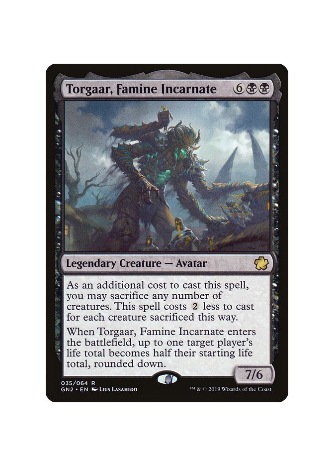 Torgaar, Famine Incarnate