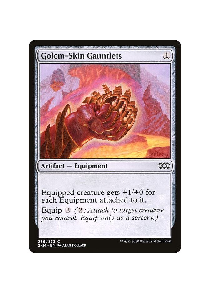 Golem-Skin Gauntlets - Foil