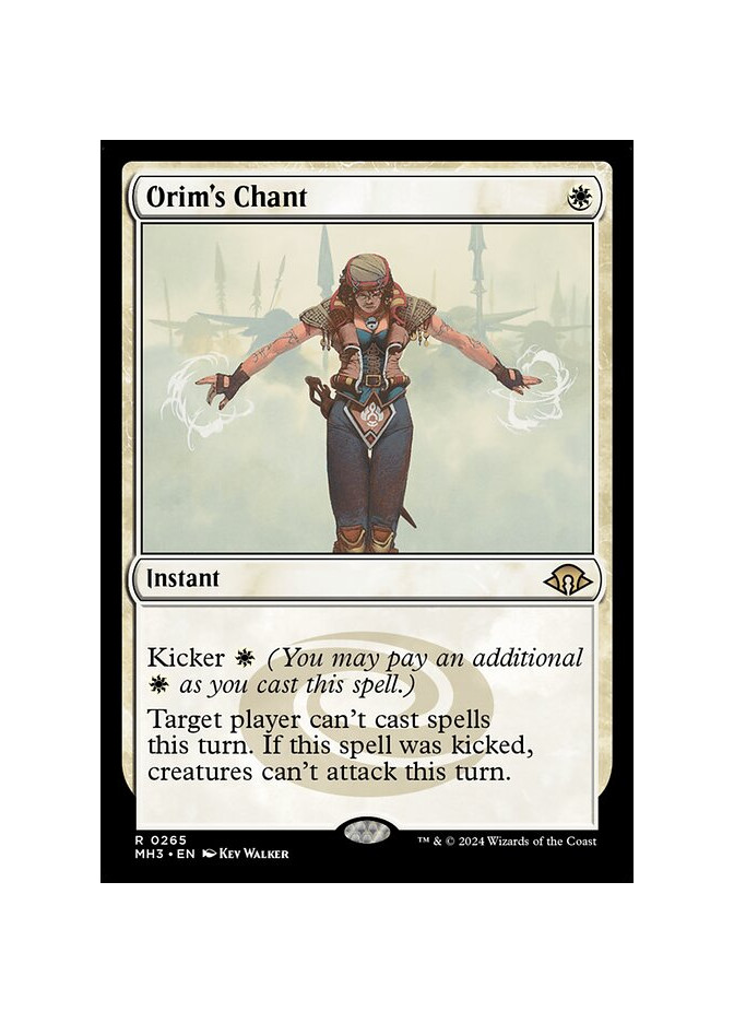 Orim's Chant - Foil