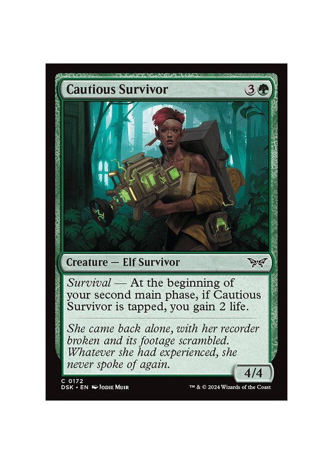 Cautious Survivor - Foil