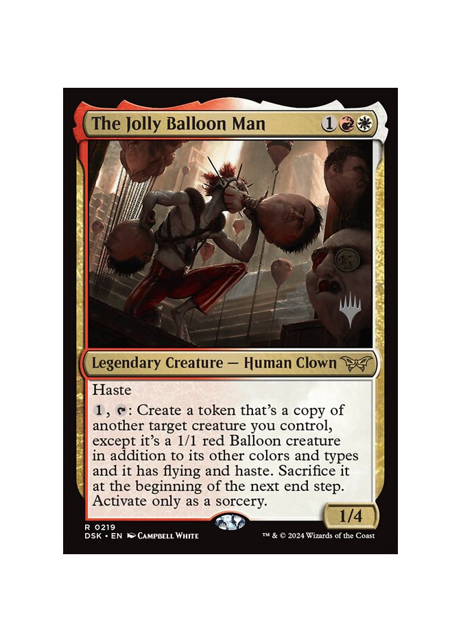 The Jolly Balloon Man - Foil