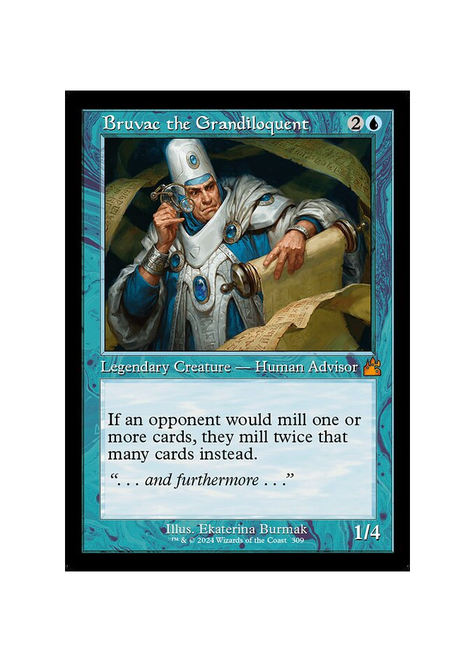 Bruvac the Grandiloquent - Foil