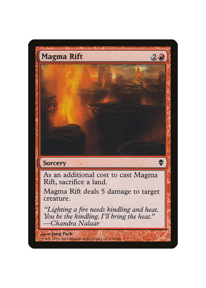 Magma Rift - Foil