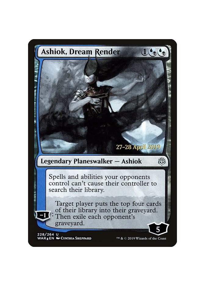 Ashiok, Dream Render - Foil
