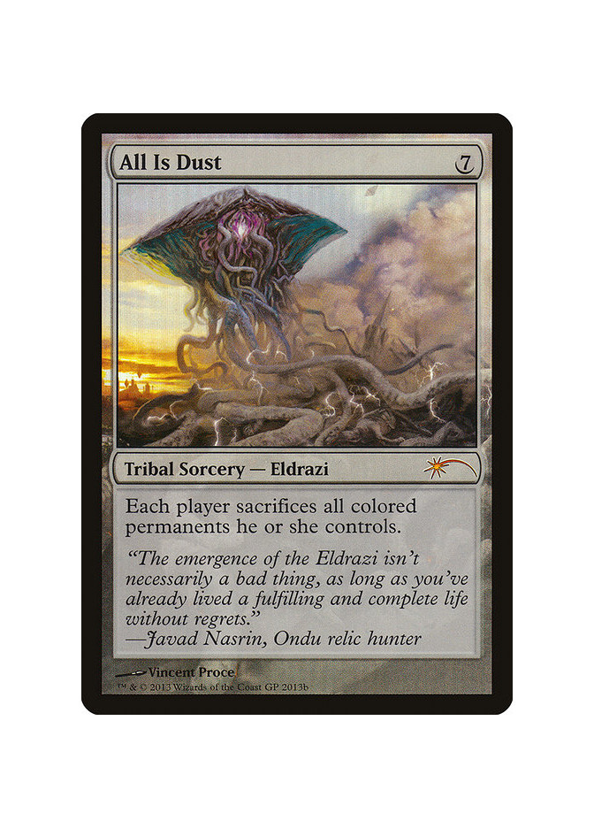 All Is Dust - Foil