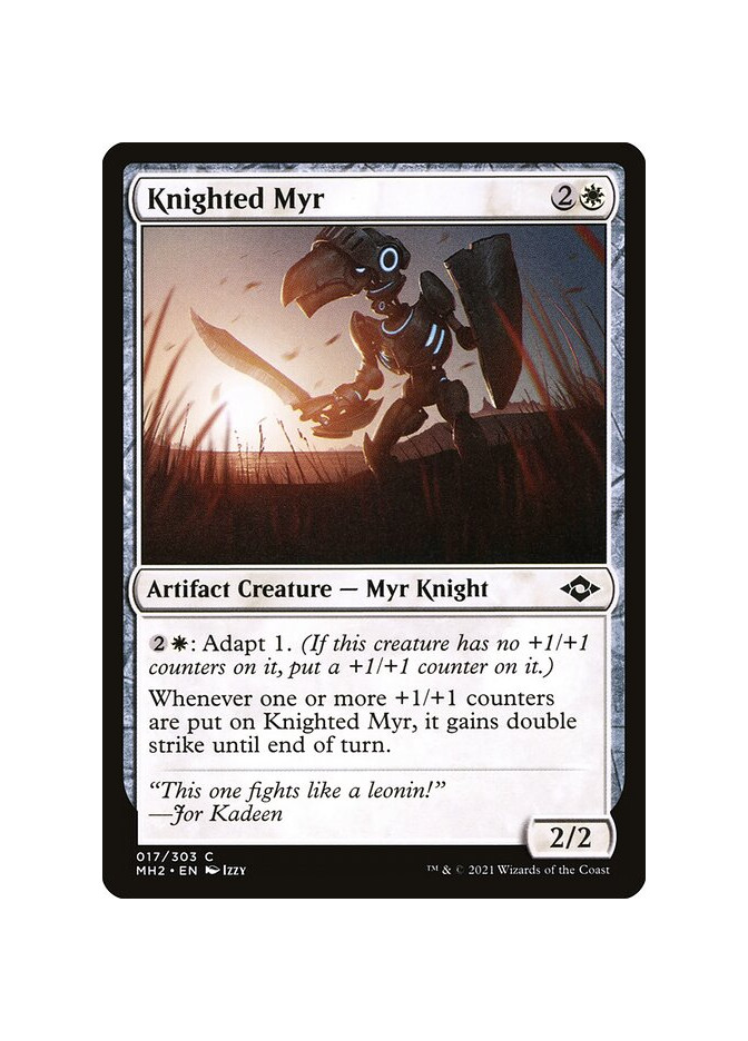 Knighted Myr - Foil